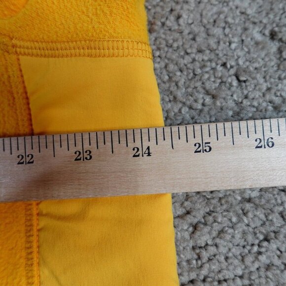 REI x Afro Jacket XL Yellow 1/4 Zip Kangaroo Pockets - Picture 11 of 13